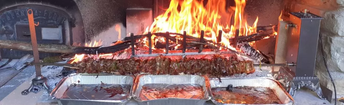 Asador giratorio